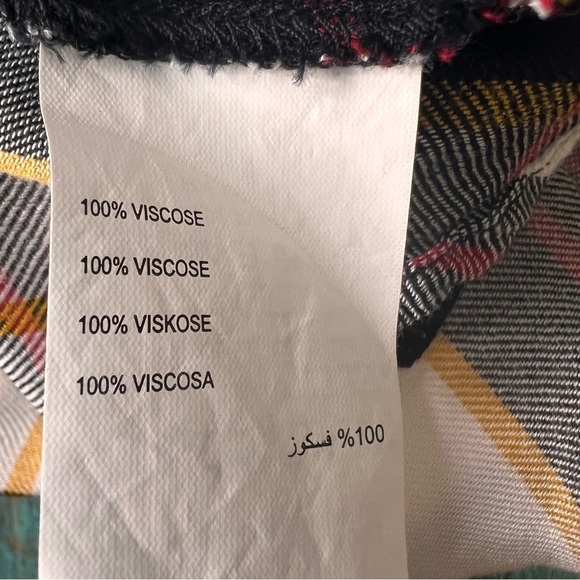 Addition Love & Legend Black & White Button Down Shirt Size 18 - Picture 10 of 12